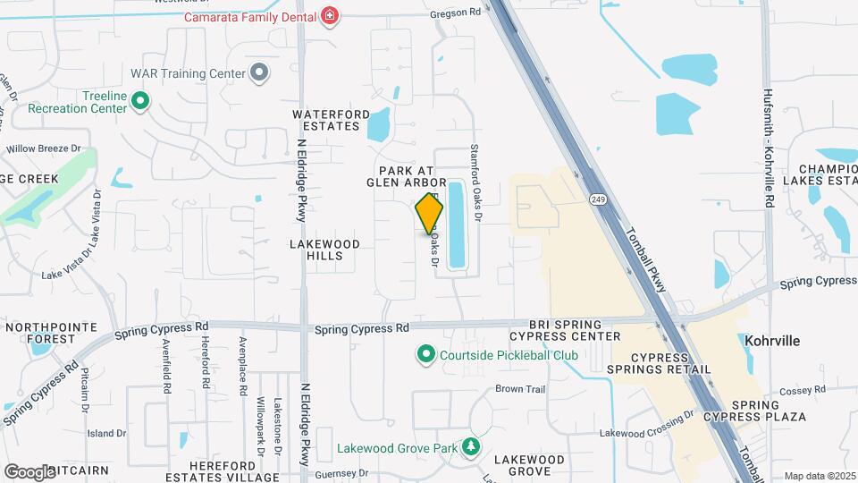 17311 Elverson Oaks Dr Map and Location Details