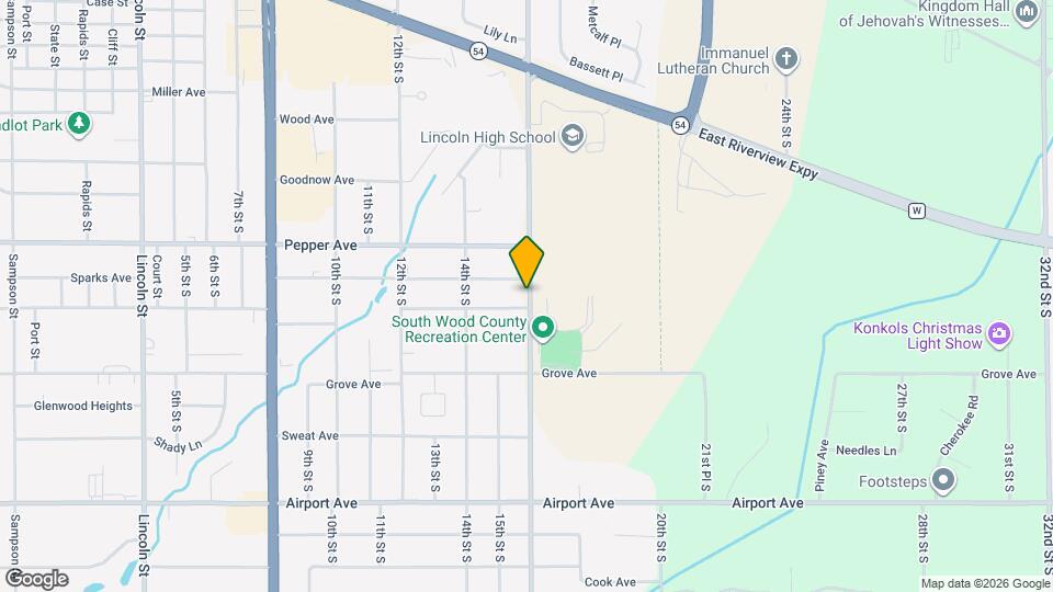 2612 16th St S Map and Location Details