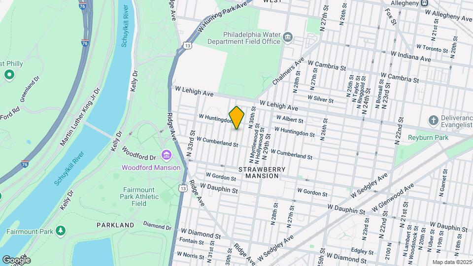 2534 N Stanley St Map and Location Details