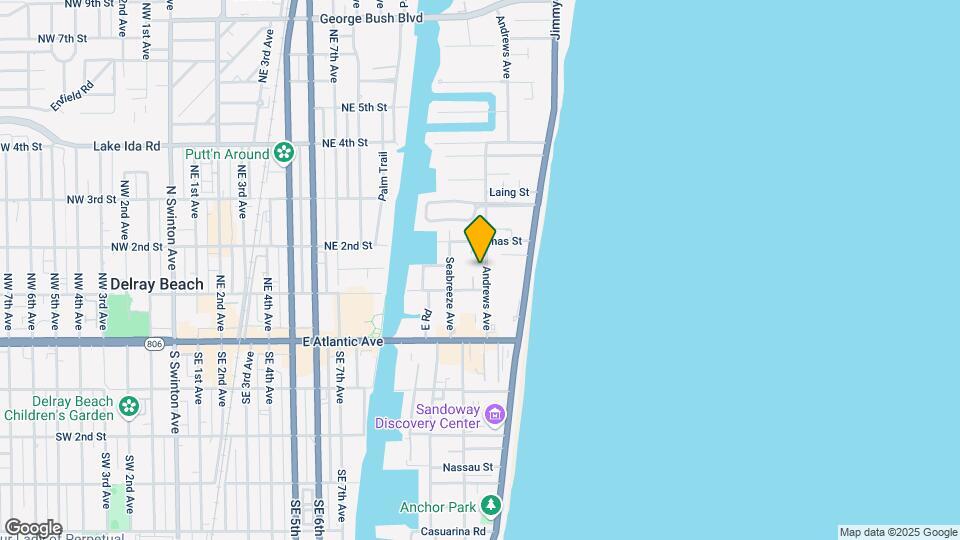 122 Andrews Ave Mapa y Detalles de la Ubicación