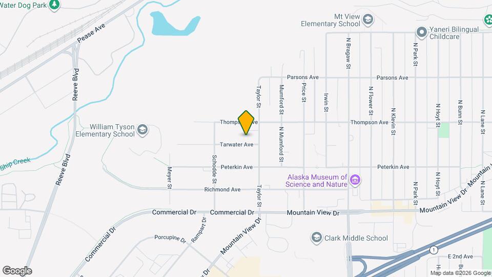 3417 Tarwater Ave Map and Location Details