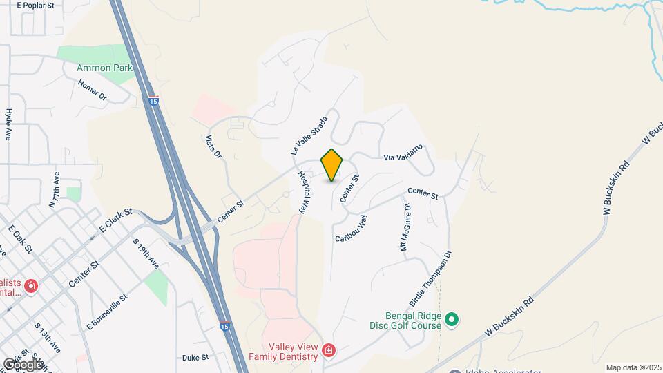 2560 Woodhill Way Map and Location Details