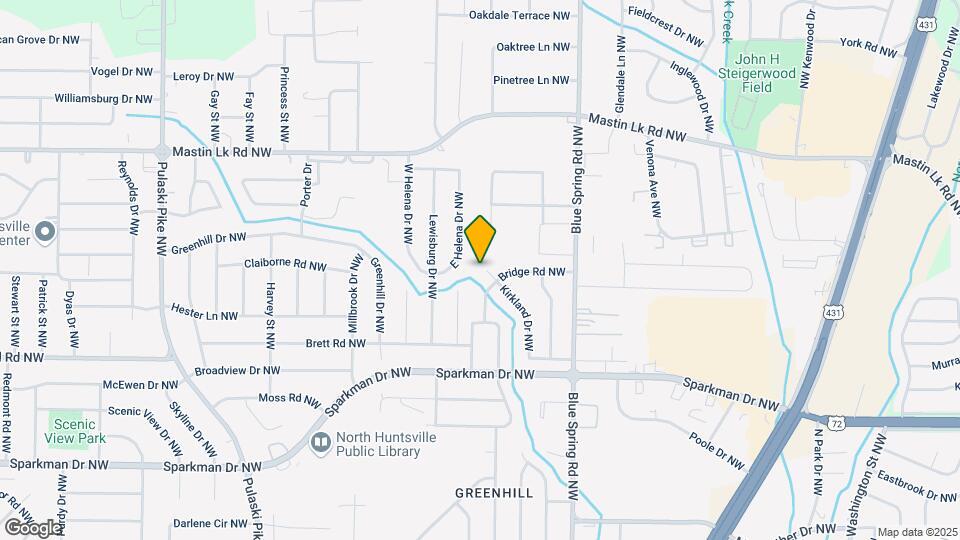 3105 Kirkland Dr NW Map and Location Details