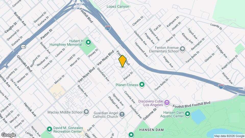 12314 Willow Way Mapa y Detalles de la Ubicación