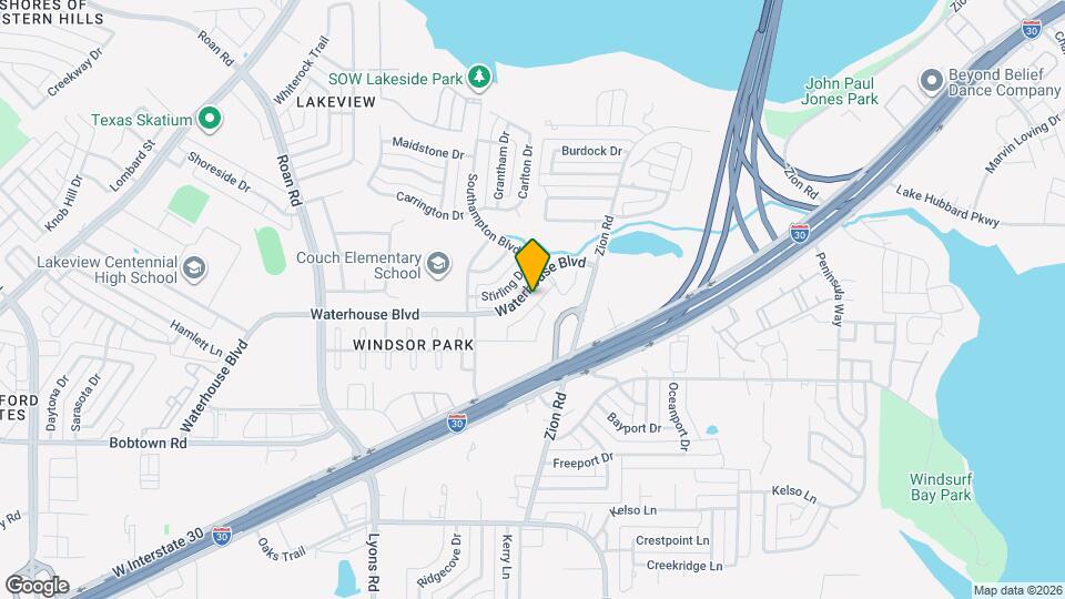 4517 Waterglass St Map and Location Details