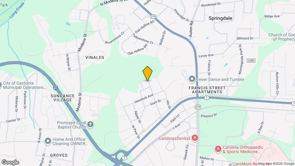 715 Grover St Map and Location Details