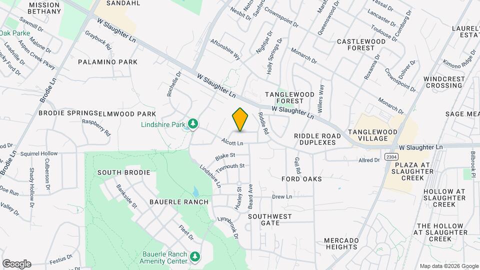 2629 Gwendolyn Ln Map and Location Details