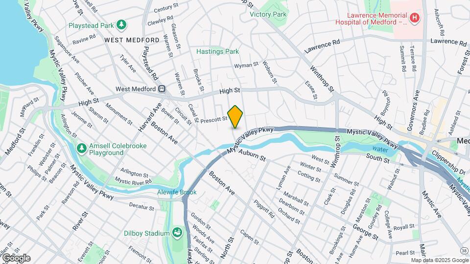 66 Auburn St Map and Location Details