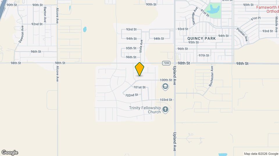 7350 100th St Map and Location Details