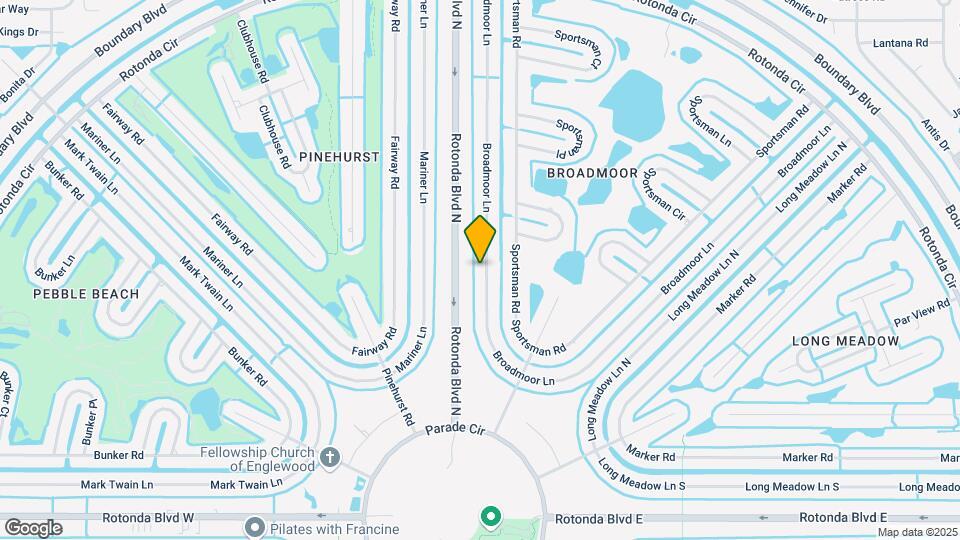 105 Broadmoor Ln Map and Location Details