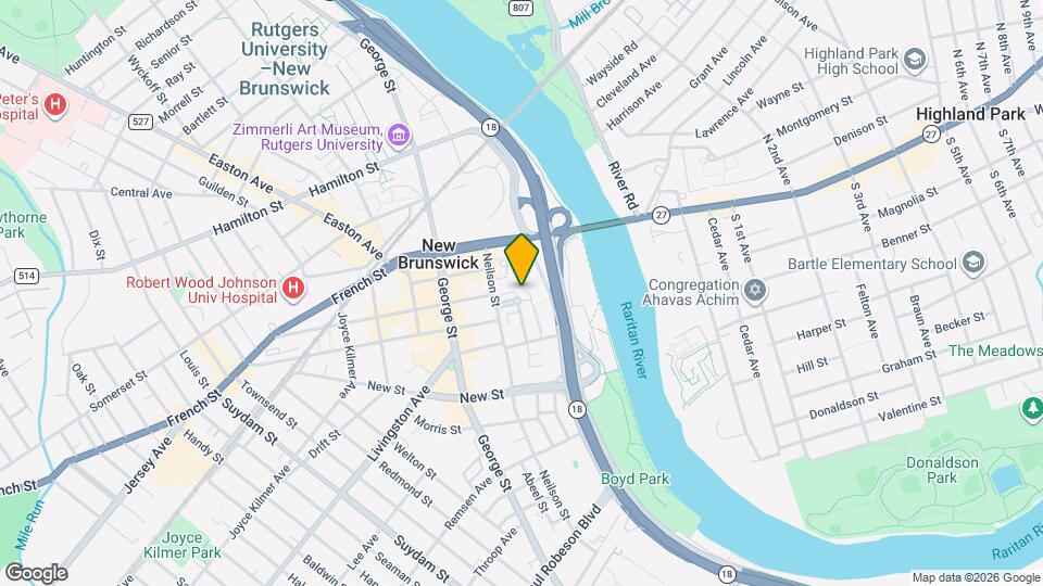 22 Hiram Square Map and Location Details