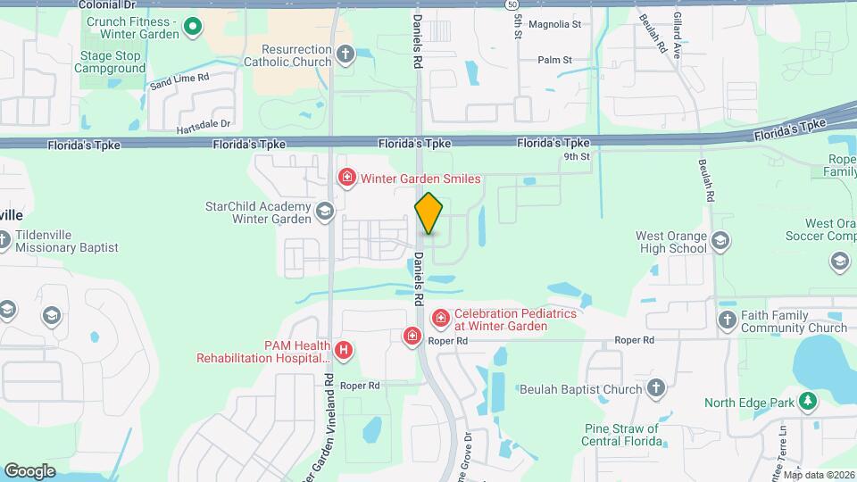 513 Spring Leap Cir Map and Location Details