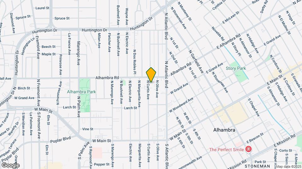 508 N Curtis Ave Mapa y Detalles de la Ubicación