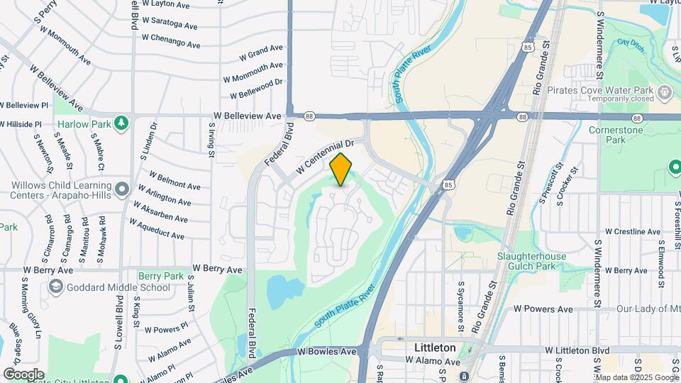 2896 W Riverwalk Cir, Unit #A110 Mapa y Detalles de la Ubicación