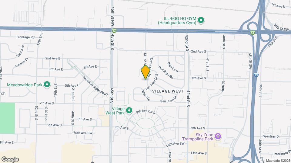 531 Santa Cruz Dr Map and Location Details