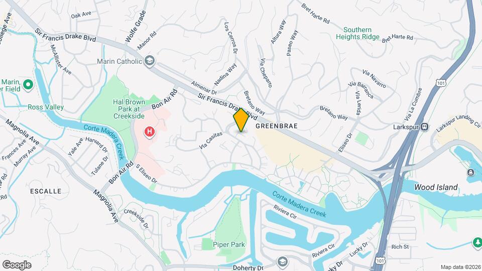 320 Vía Casitas Map and Location Details