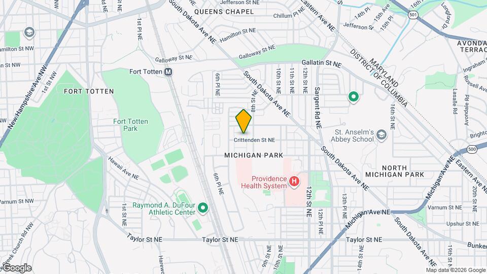 726 Crittenden St NE Map and Location Details