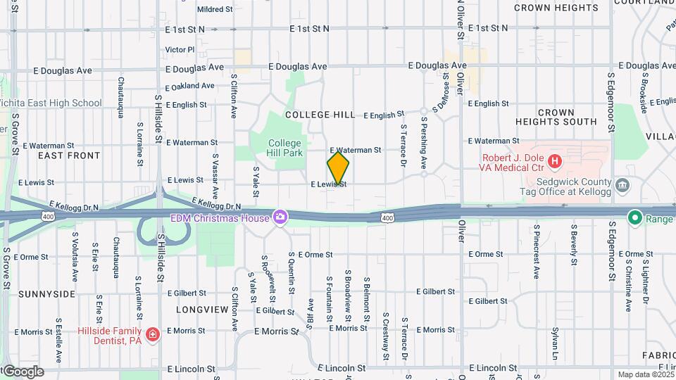 4117 E Lewis St Map and Location Details