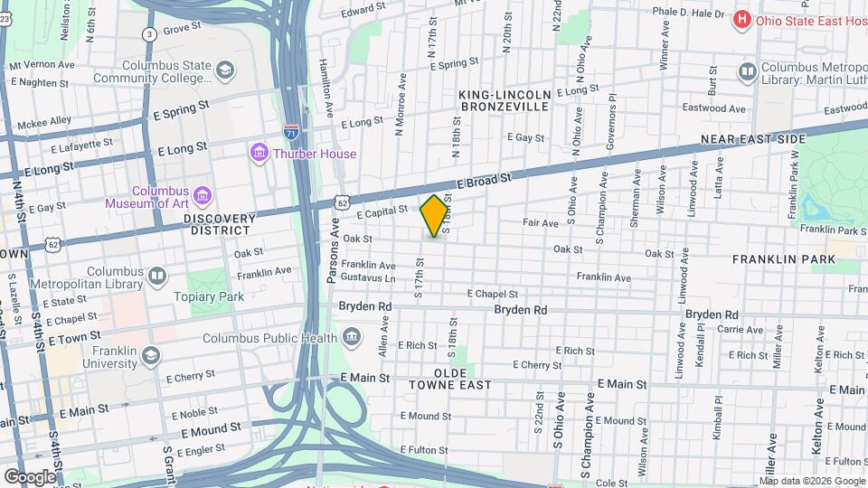 881 Oak St, Unit 879 Mapa y Detalles de la Ubicación