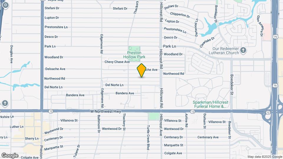 6704 Northwood Rd Map and Location Details