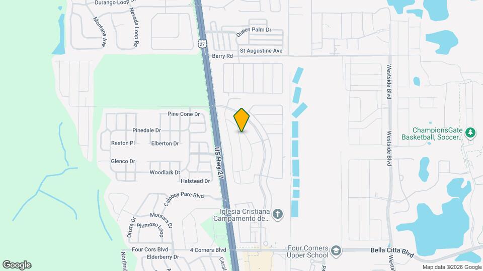 3445 Monaco Ln Map and Location Details