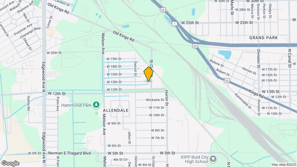 2912 W 15th St Map and Location Details