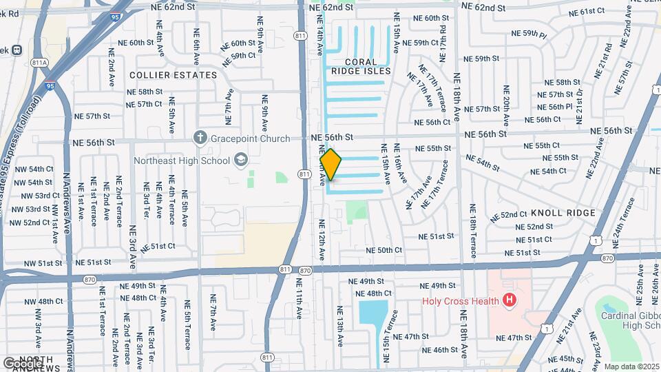 Coral Ridge Isles Apartments Map and Location Details