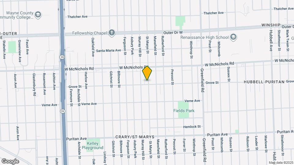 16811 St Marys St Map and Location Details