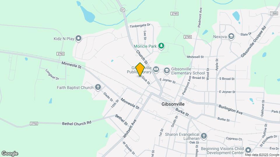 519 Dick St Map and Location Details