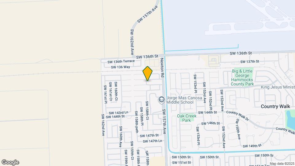 15813 SW 140th St Map and Location Details