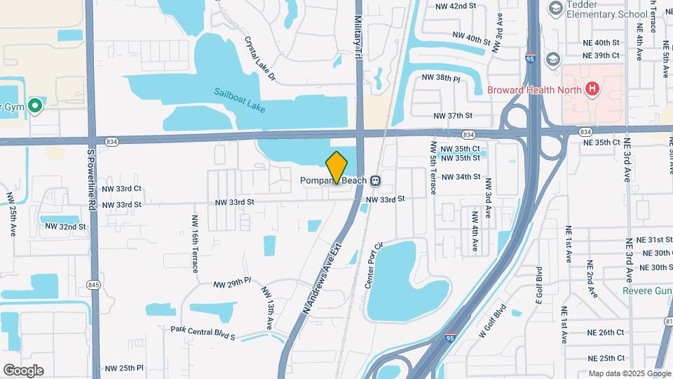 1071 NW 33rd Ct Mapa y Detalles de la Ubicación