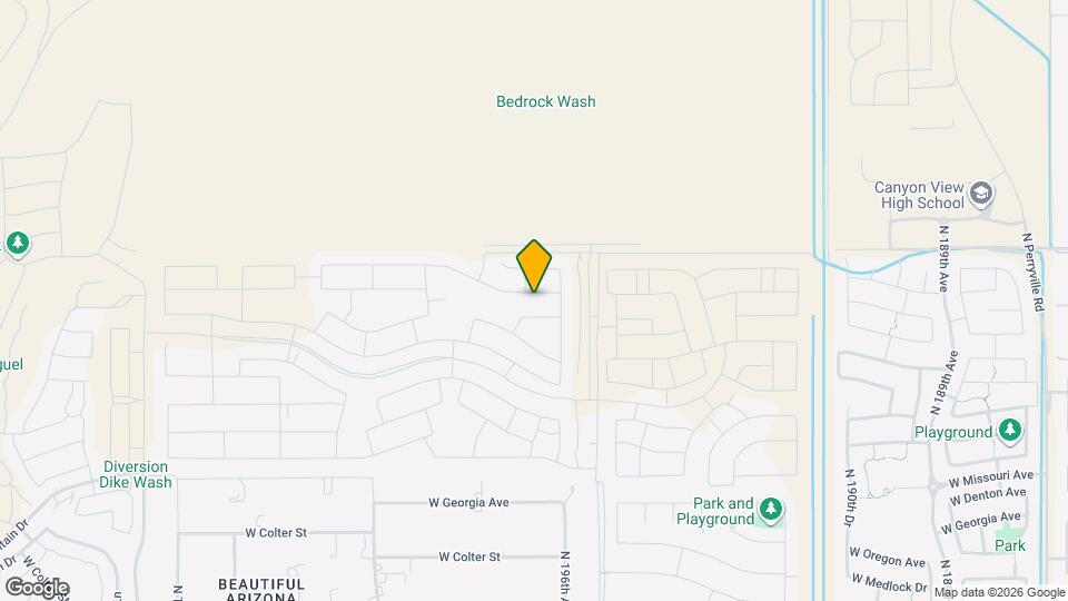 19577 W Palo Verde Dr Map and Location Details