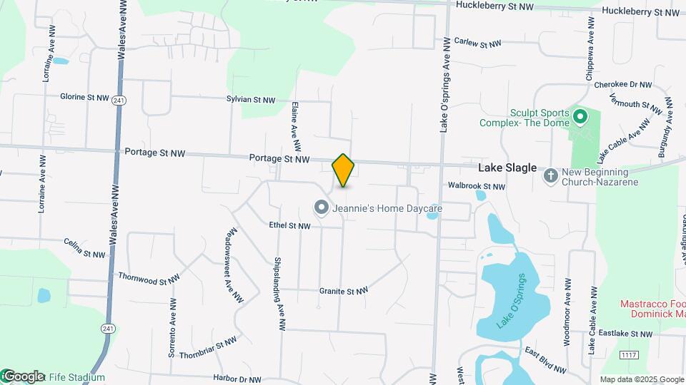 6616 Casper Ave NW Map and Location Details