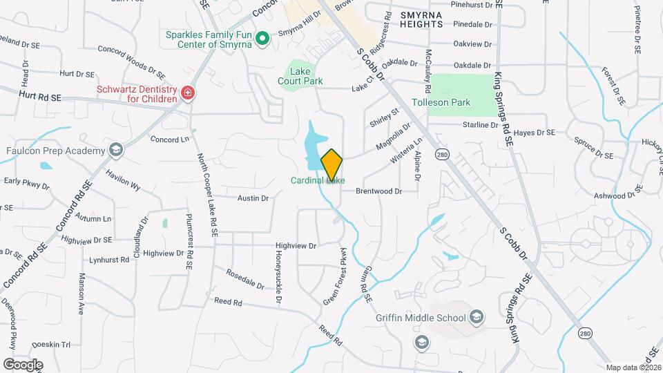 3720 Lake Dr SE Mapa y Detalles de la Ubicación
