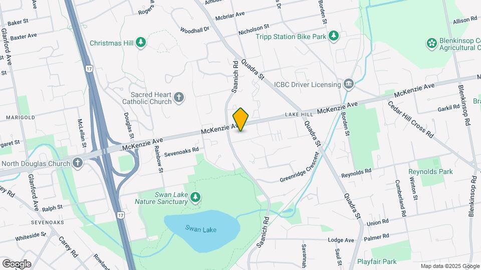 971 McKenzie Ave Map and Location Details