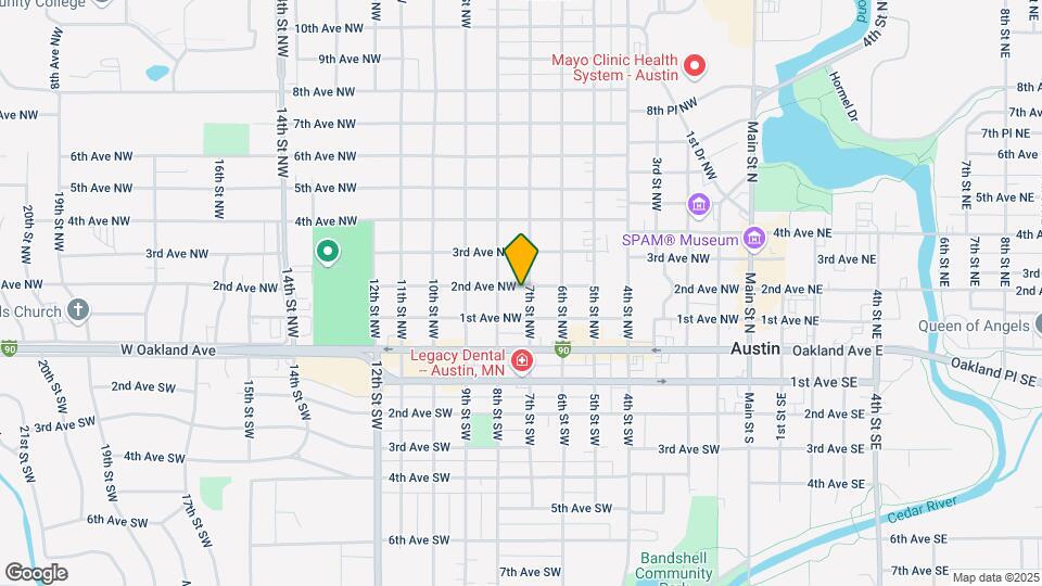 803 2nd Ave NW Map and Location Details