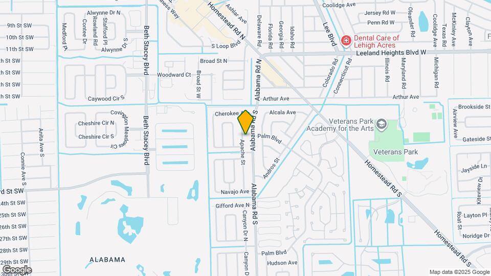 100 Apache St Mapa y Detalles de la Ubicación