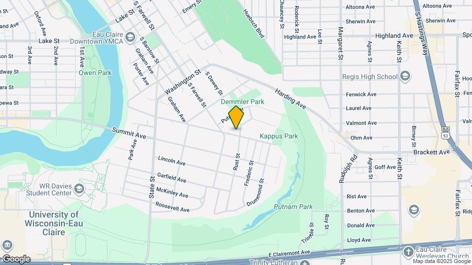 532 Gilbert Ave Map and Location Details