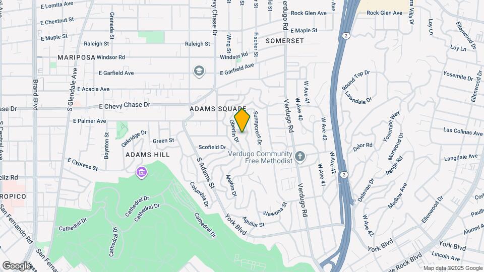 1313 Corona Dr Map and Location Details