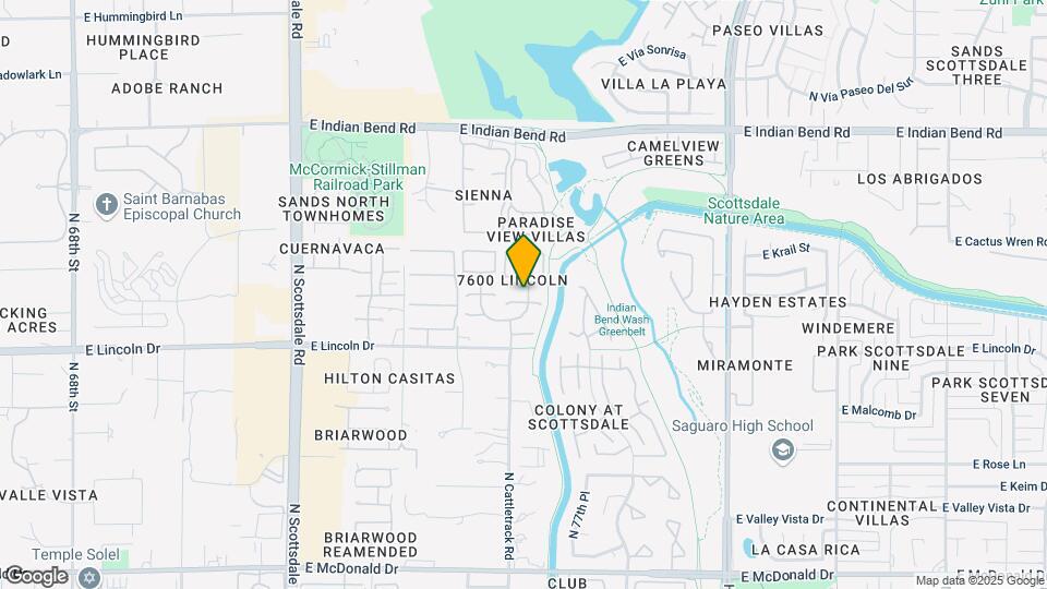 7644 E Tuckey Ln Map and Location Details