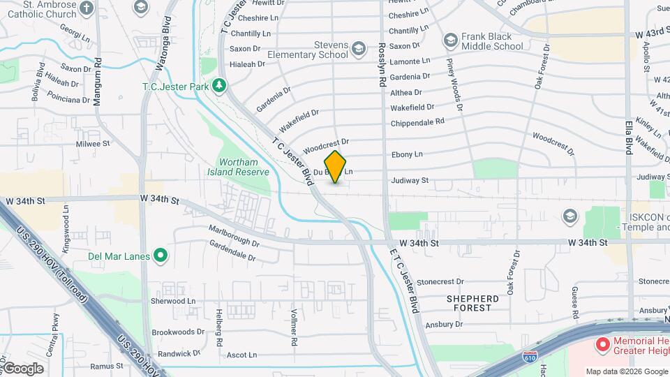 2721 Oakwood Crst Ln Map and Location Details