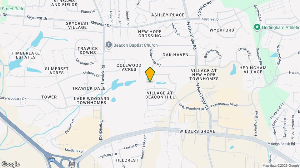 1716 Beacon Valley Dr Map and Location Details