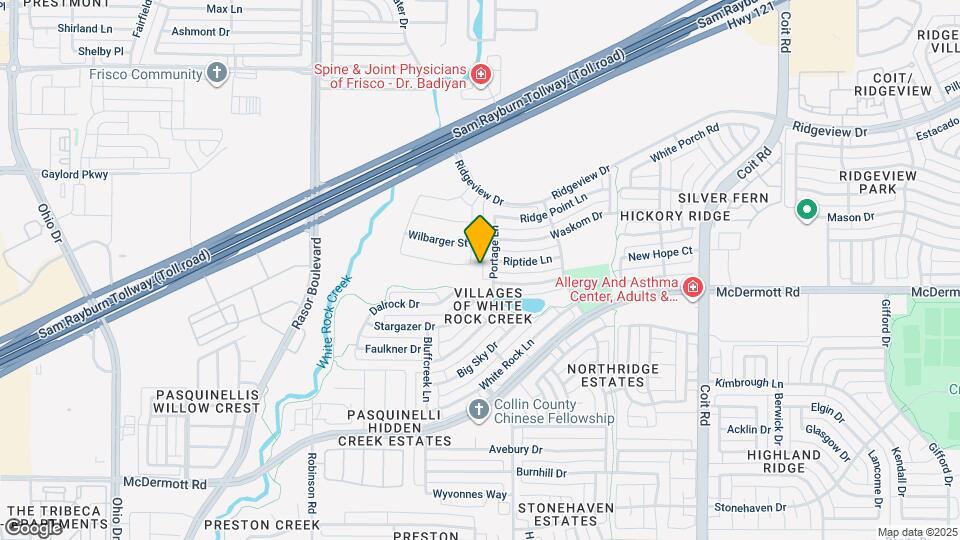 9004 Guadalupe St Map and Location Details