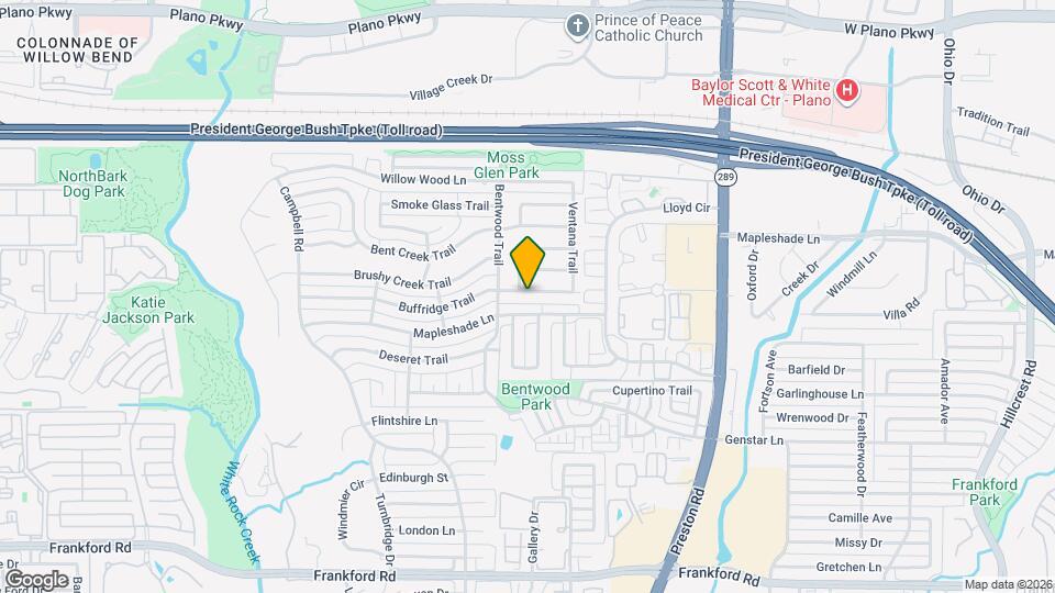 6024 Buffridge Trail Map and Location Details