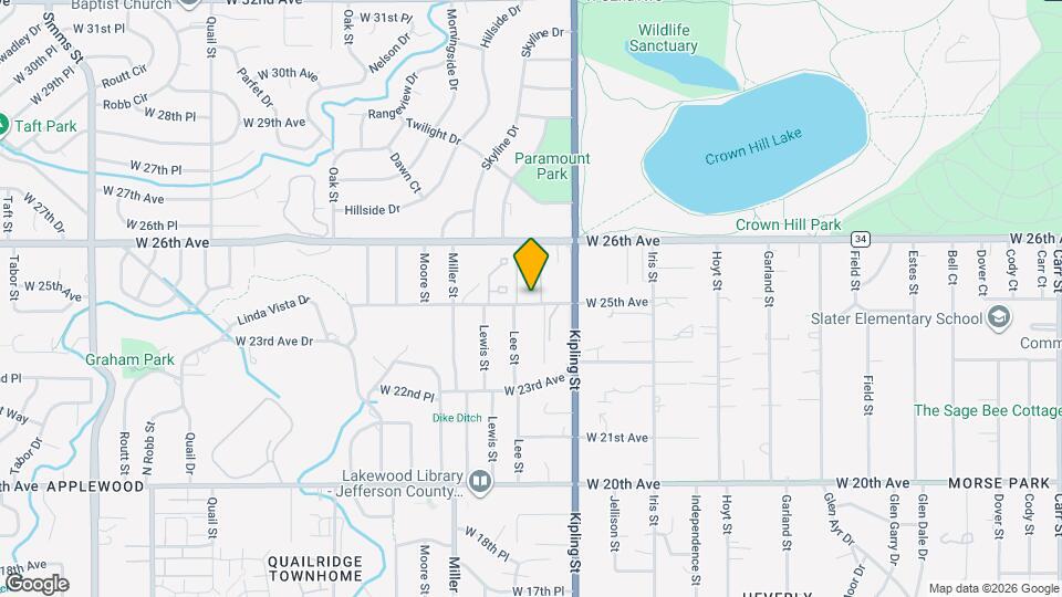 10115 W 25th Ave, Unit 10115 w 25th ave #5 Mapa y Detalles de la Ubicación