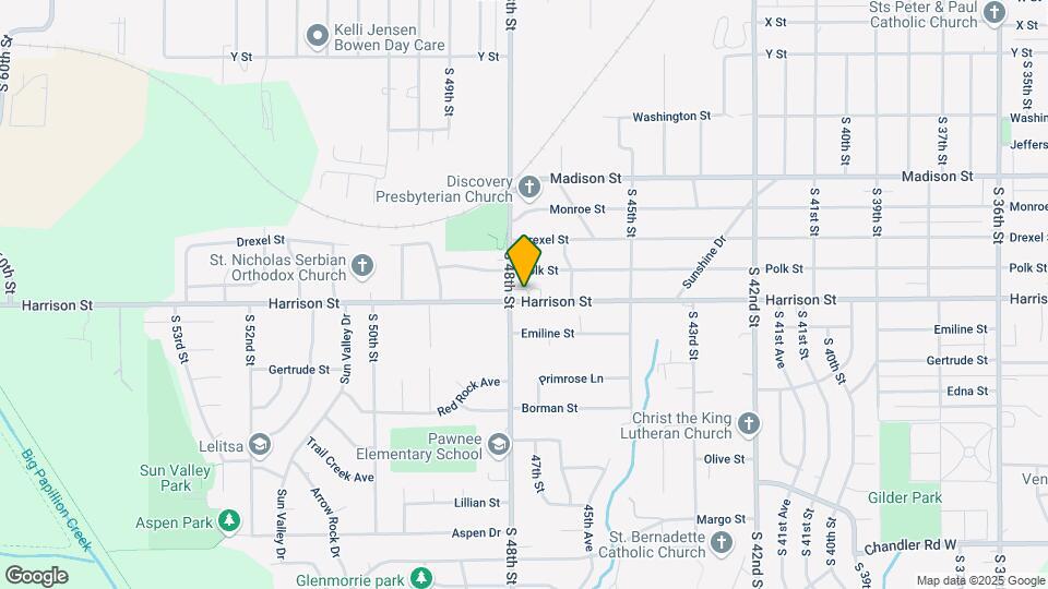 4676 Harrison St Map and Location Details