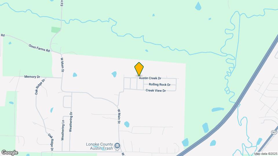 313 Austin Creek Dr Map and Location Details