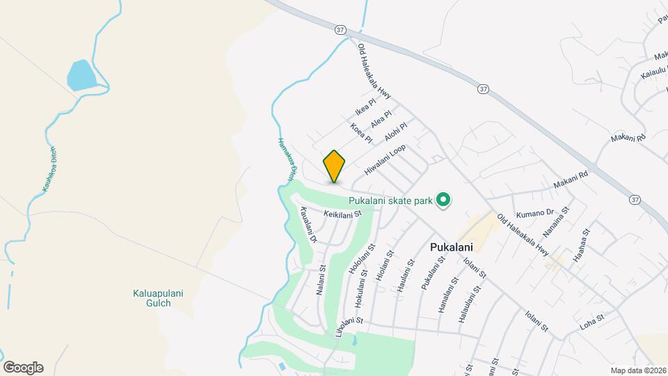 2762 Iolani St Map and Location Details