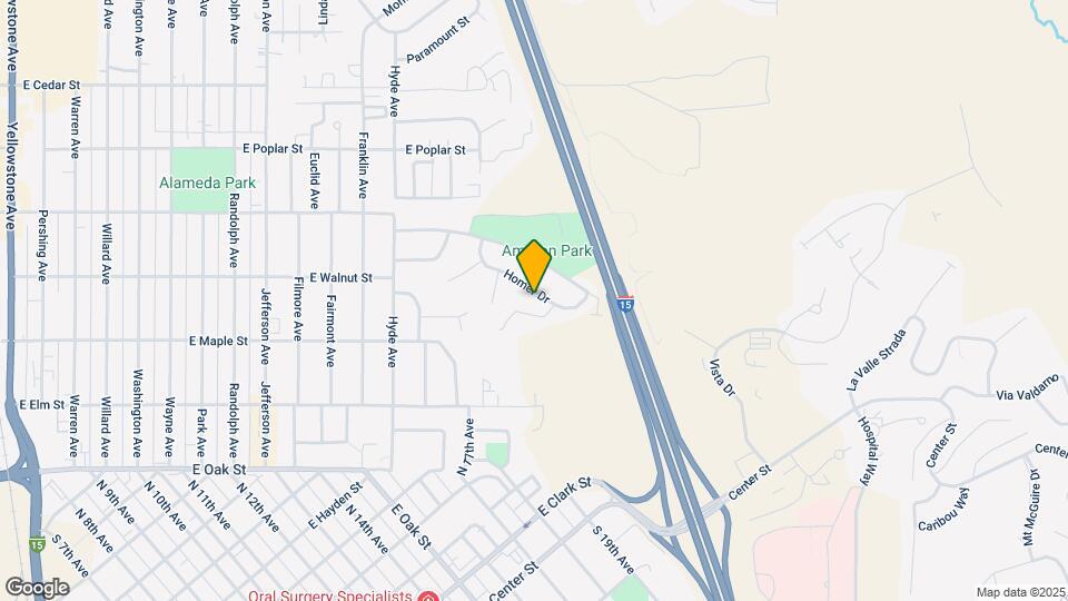 1625 Homer Dr Map and Location Details