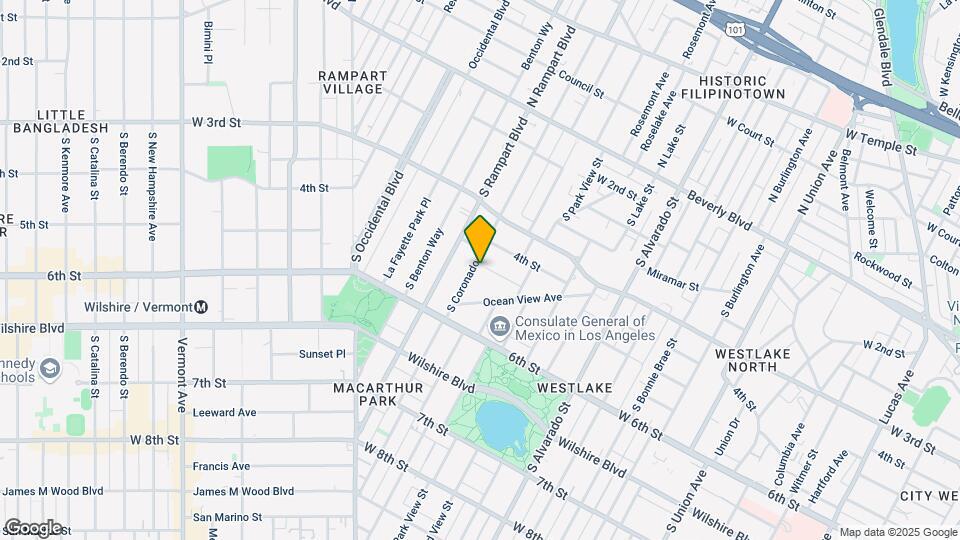 2576 W 5th St Map and Location Details